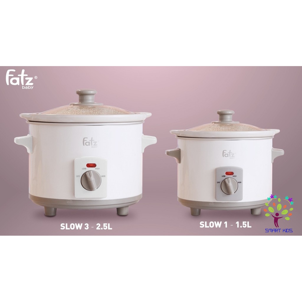 Nồi nấu chậm Fatz baby FB9015MH/FB9020MH/FB9025MH
