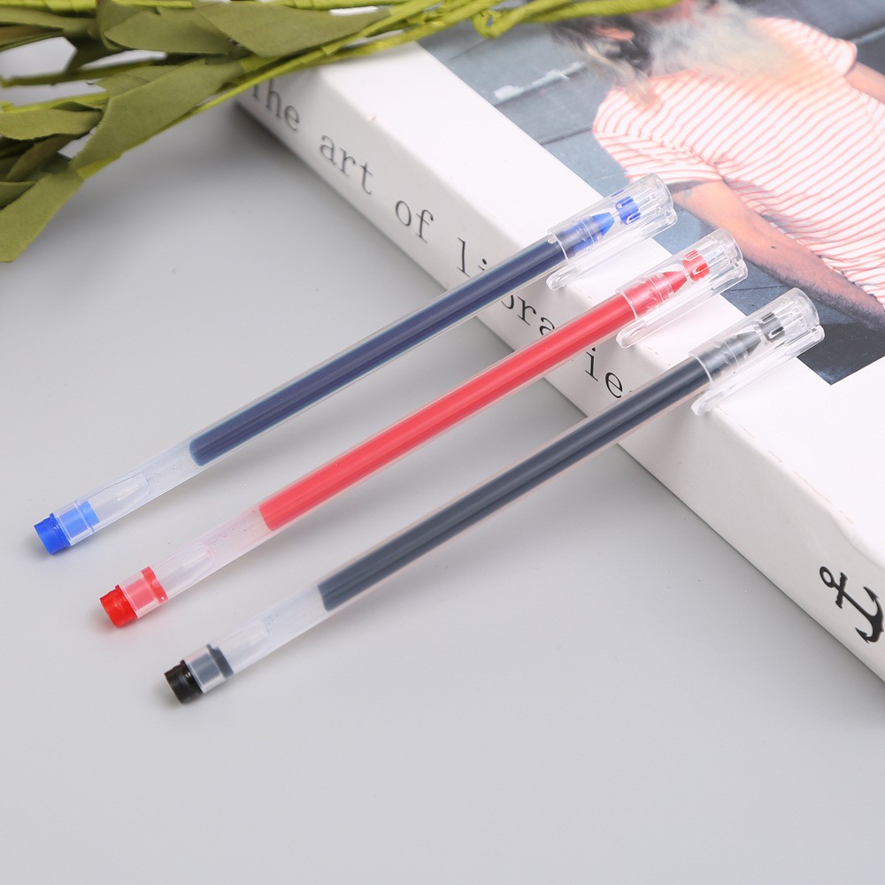 Bút gel basic RESUN mờ gió không đánh dấu, khô nhanh, mực đen liên tục 0.5mm ký học sinh văn phòng trơn tru ins lyanwn
