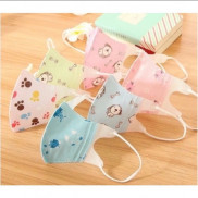 KHẨU TRANG 3D (HÀNG ĐẸP) CHO BÉ TỪ 3 THÁNG ĐẾN 5 TUỔI
