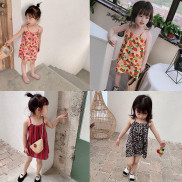 VÁY CÔNG CHÚA 2 DÂY CHO BÉ CỰC XINH