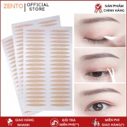 Miếng dán kích mí vân lưới siêu tàng hình set 40 cái dán tạo mí ren giúp đôi mắt to tròn tự nhiên ZENTO