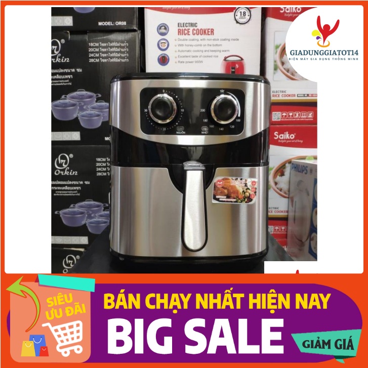Nồi Chiên Không Dầu Sharp KS92 9.2 Lít (New2021) - Dung Tích Siêu Lớn, Bảo Hành 12 Tháng
