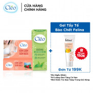 Bộ đôi Kem Giảm Thâm nách 35g và Gel dịu da chậm mọc lông Cleo 50g
