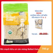 Yến mạch hữu cơ nguyên hạt cán mỏng Absolute Organic Rolled Oat (700g)
