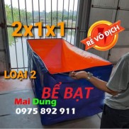 Bể bạt nuôi ốc , ếch , cá , lươn - loại 2x1x1 ( chất lượng loại 2 )