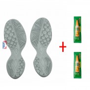 Đế giày bóng rổ, cầu lông - Tặng kèm 2 lọ keo (Giáp đế giày - chuyên cày sân outdoor)