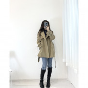 (FREESHIP) Áo khoác măng tô hàng xuất Miho house