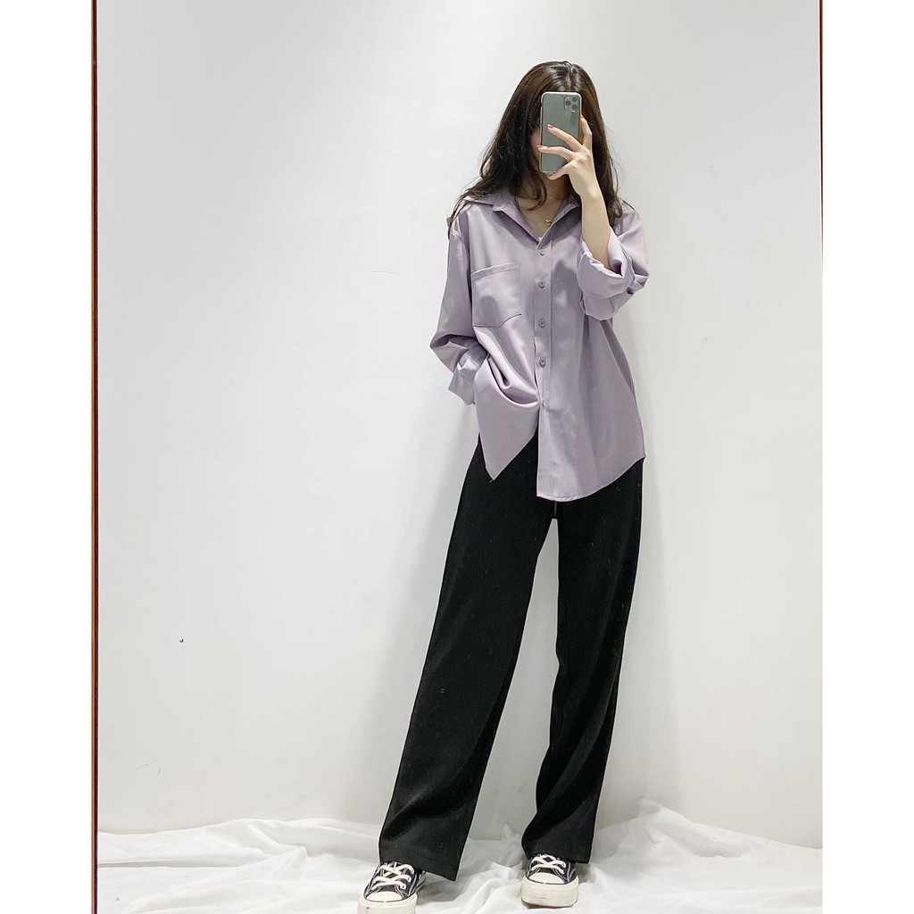 (SẴN) Áo sơ mi Ulzzang