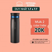 Bình giữ nhiệt Lock&Lock Feather Light 450ml - Màu Đen / Xanh LHC4131BKB