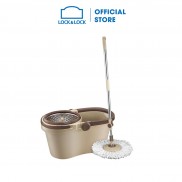 Bộ cây lau nhà xoay tay Compact Spin Mop Lock&Lock - ETM466