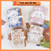 Ví nữ đẹp cầm tay mini ngắn nhỏ gọn nhiều ngăn bỏ túi thời trang hàn quốc dễ thương cute VN89
