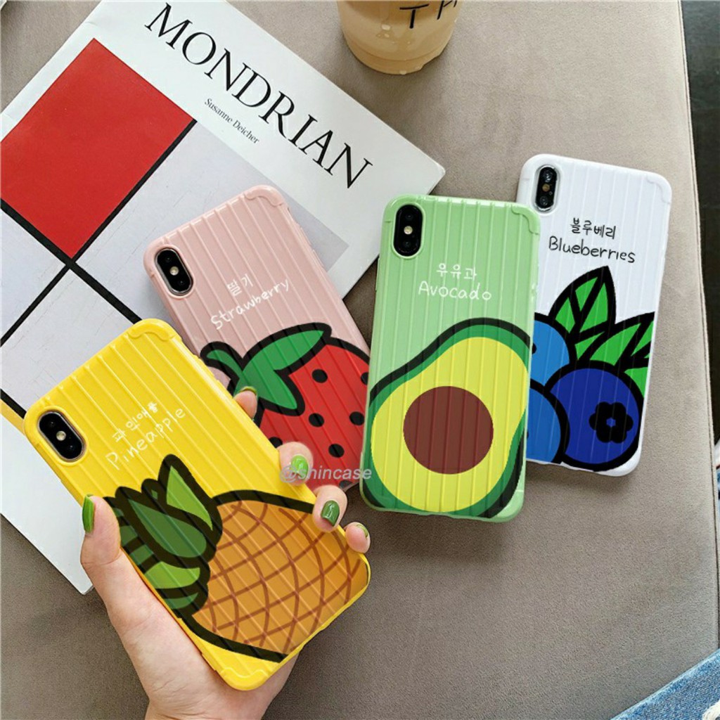 Ốp lưng Vali hình trái cây Samsung Galaxy J7 Prime,J7 Pro,J2 Prime,J2 Pro,J6 2018,J4 2018,J8,J4 Plus (J4+),J6 Plus (J6+)