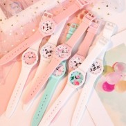 ( Giá Sỉ ) Đồng hồ thời trang nam nữ Ulzzang Dây Slilicon cá tính Stt996