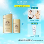 Bộ đôi chống nắng bảo vệ hoàn hảo Anessa Perfect UV Sunscreen Skincare Milk