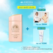 Sữa chống nắng dưỡng da dịu nhẹ cho da nhạy cảm & trẻ em Anessa Perfect UV Sunscreen Mild Milk 60ml