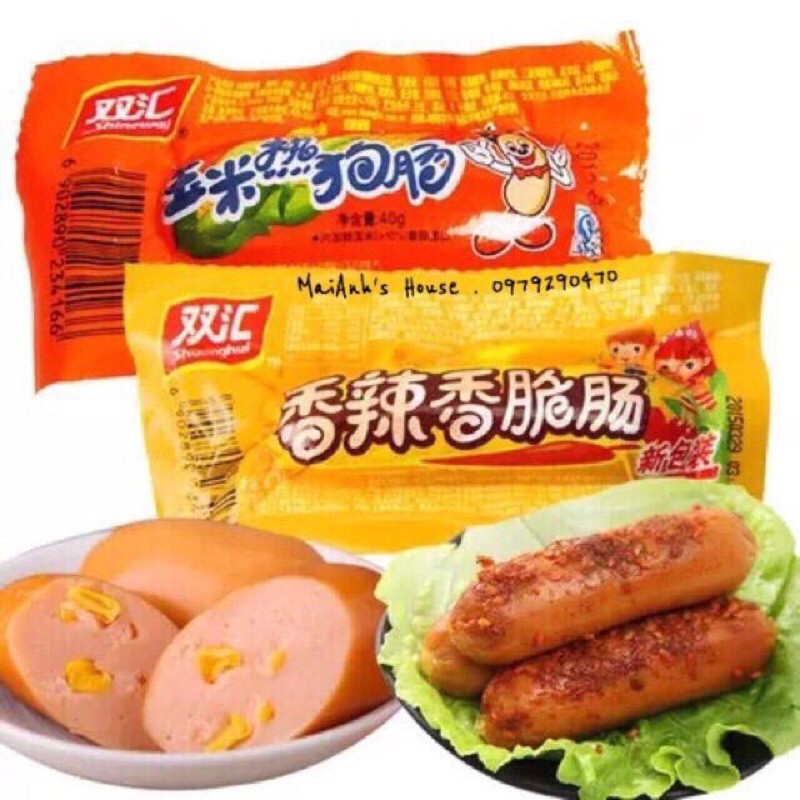  Xúc Xích Ngô - Xúc Xích Cay