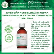 Toner Bielenda Dr Medica Dermatological Cleansing Emulsion làm sạch sâu & dịu da, giảm mụn, kiềm dầu nhờn