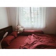 Vỏ gối ôm mặc định gửi cùng màu bộ khách đặt