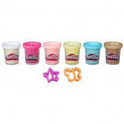 Bột nặn PLAYDOH 6 màu hạt cốm