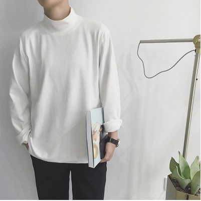 Áo Nỉ Thun Nam Nữ Dài Tay Cao Cổ 3 Phân, Chất Đẹp, Mịn Không Xù 4 Màu Thời Trang MANDO ANN14