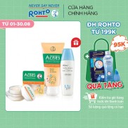 Bộ sản phẩm Acnes Vitamin chăm sóc da sau mụn:kem dưỡng 40g + sữa rửa mặt 100g+Tặng sữa chống nắng Sunplay Skin Aqua 25g