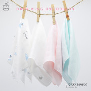 Set 5 Khăn sữa lụa LA Pomme sợi tre cao cấp ( 30x30cm)