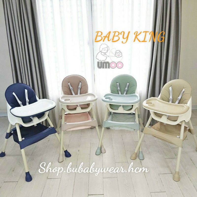 GHẾ ĂN DẶM CAO CẤP ĐA NĂNG UMOO HÀN QUỐC
