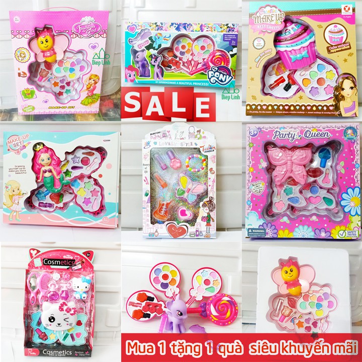 Bộ Đồ Chơi Trang Điểm Make Up Cho Bé Gái