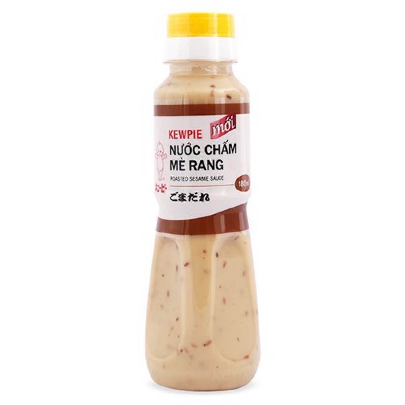 Nước chấm mè rang kewpie chai 180ml - nước sốt mè rang