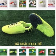  Giày đá bóng,giày đá banh,giầy thể thao,đá sân cỏ nhân tạo đã khâu mũi và mũi