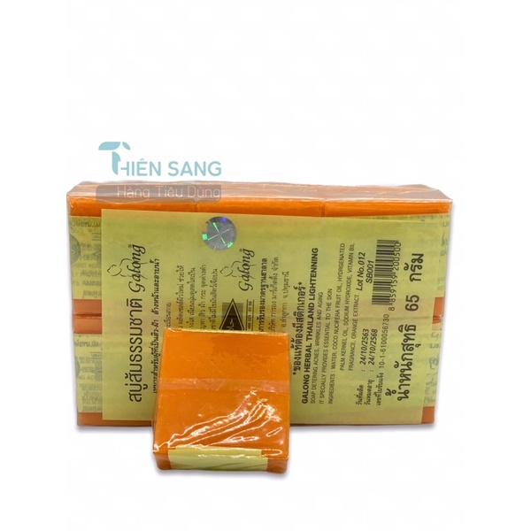 Xà phòng nghệ cam Thái Lan