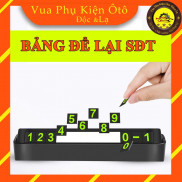 Bảng để lại số điện thoại đỗ xe trên ô tô - thẻ để lại số điện thoại trên ô tô, xe hơi