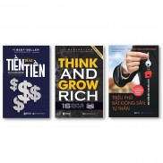 Sách - Combo Tiền Đẻ Ra Tiền+Triệu Phú Bất Động Sản Tư Thân+Think and Grow Rich