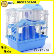 Lồng nuôi hamster hoàng tử 2 tầng nhiều màu sắc cho bạn tha hồ lựa chọn
