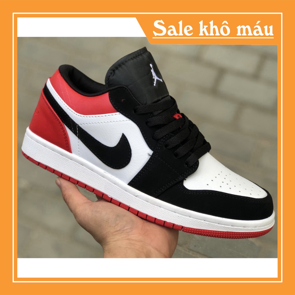 (Full Box) Giày JD Đỏ Đen