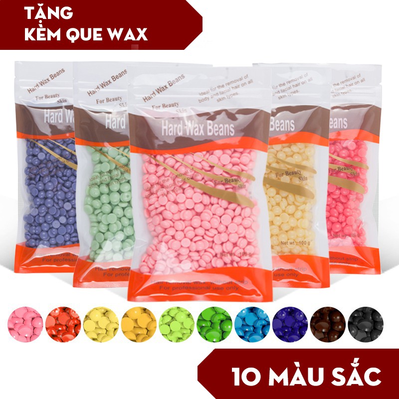 100G Sáp Wax Lông Nóng Tẩy Lông Cánh Tay Chân Tóc Depilatory Wax ( dùng cho nồi nấu wax )