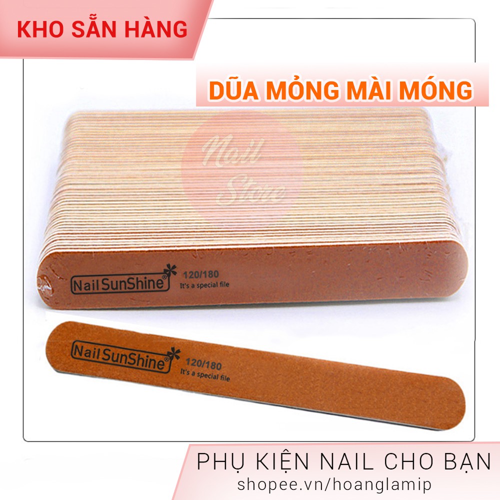 DŨA MỎNG MÀI MÓNG TAY NAILSUNSHINE - DŨA MỎNG SIÊU TIỆN LỢI