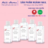 Nước tẩy sơn móng tay aceton loại 1 - Nước lau gel chai xịt dung dịch axeton 100ml