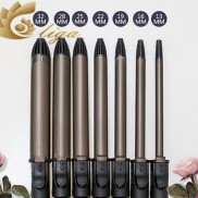  Máy uốn tóc làm xoăn xoay trục Hàn Quốc (hình thật+video tự quay)