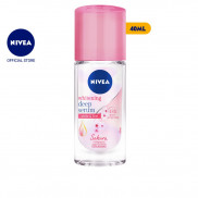 Lăn ngăn mùi Nivea serum trắng mịn hương hoa Sakura (40ml) - 85306