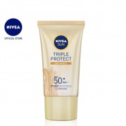 Kem Chống Nắng Dưỡng Da Chống Lão Hóa NIVEA SUN Triple Protect Anti Wrinkle SPF50+ PA+++ 40ML - 85546