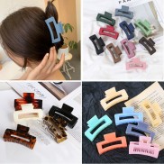 Kẹp tóc chữ nhật kiểu dáng đơn giản HARI0421