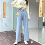 Quần jeans ống rộng nhiều màu DHO1220