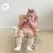 Ghế ăn dặm Hoo Booster phong cách Hàn Quốc cho bé đi du lịch