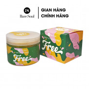 Combo 2 Muối tắm gội tẩy tế bào chết cơ thể và tẩy tế bào chết da đầu, tóc BareSoul Body & Hair Scrub 300g x2