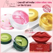 Mặt nạ mắt, mặt nạ môi bioaqua set 60 miếng