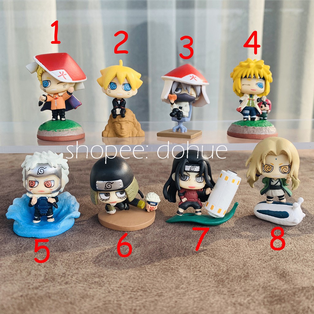 Mô Hình Hokage Làng Lá Naruto Chibi (giá lẻ 1 con)