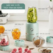 MÁY XAY ĐA NĂNG 3 CỐI THỦY TINH