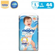 Tã quần cao cấp Moony Bé Trai L44/XL38/XXL26 - Nhập khẩu Nhật Bản