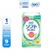  Băng vệ sinh siêu thấm Sofy Soft Tampon Super gói 9 miếng (Hàng nhập khẩu)